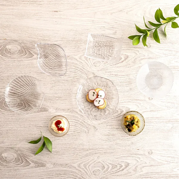 Snack tray Quid Select Vidrio Transparent 12,5 x 9 x 3,5 cm (12 Units)