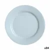 Litteä Lautanen Luminarc Plumi Paradise Azu Sininen Lasi Ø 2,24 cm (24 osaa)