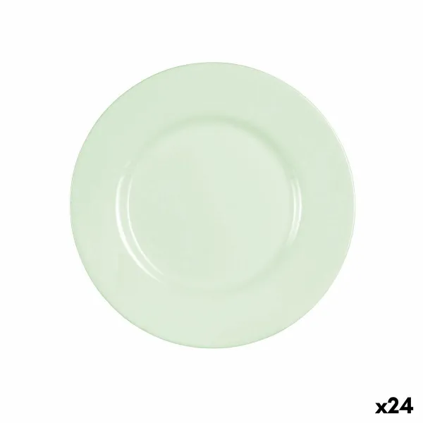 Jälkiruokalautanen Luminarc Plumi Paradise Vihreä Lasi Ø 19 cm (24 osaa)