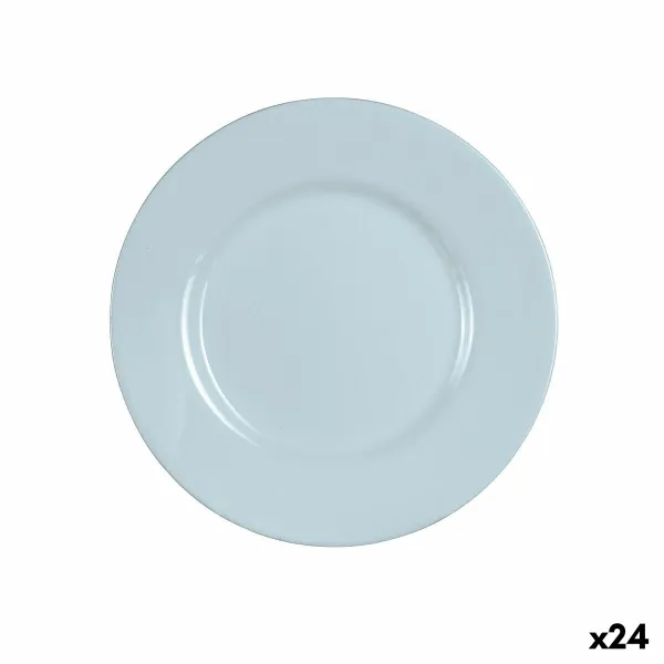 Блюдо для десертов Luminarc Plumi Paradise Синий Cтекло Ø 19 cm (24 штук)