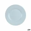 Jälkiruokalautanen Luminarc Plumi Paradise Sininen Lasi Ø 19 cm (24 osaa)