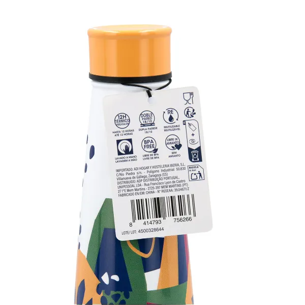 Thermal Bottle Quid Dream Pink 380 ml (12 Units)
