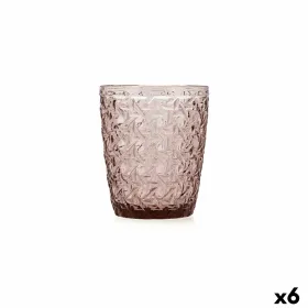Lasi Bidasoa Agata Pinkki Lasi 300 ml (6 osaa)