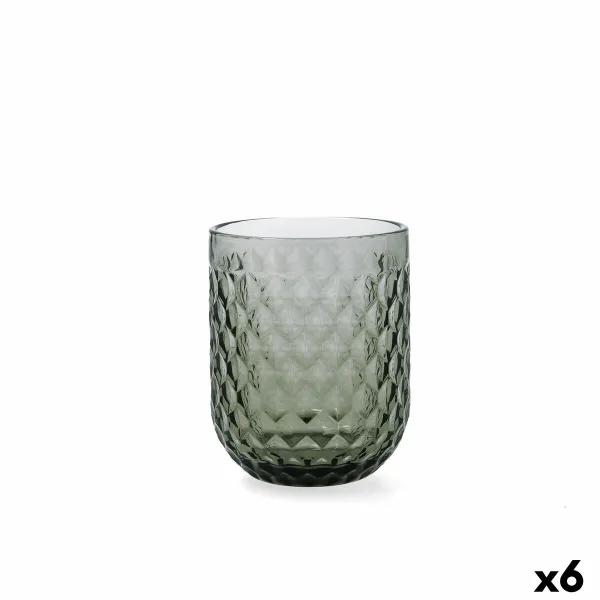 Стакан воды Bidasoa Elite Серый Cтекло 260 ml (6 штук)
