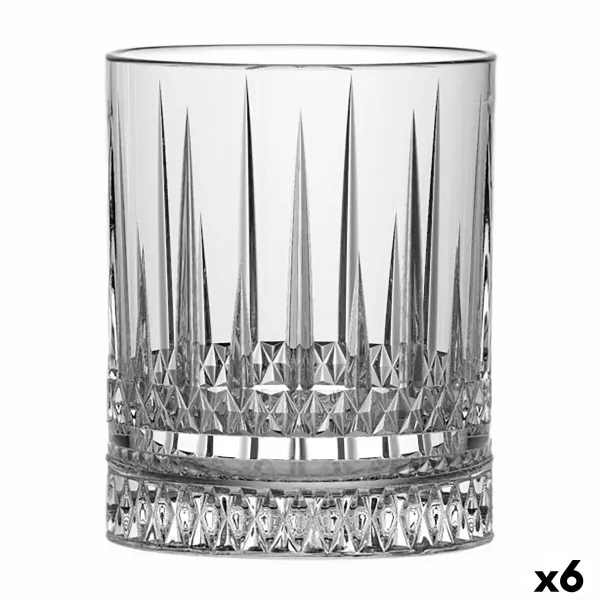 Стакан Quid Style Прозрачный Cтекло Лучи 370 ml (6 штук)