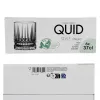 Стакан Quid Style Прозрачный Cтекло Лучи 370 ml (6 штук)