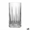 Stikls Quid Style Caurspīdīgs Stikls Strīpas 460 ml (6 gb.)