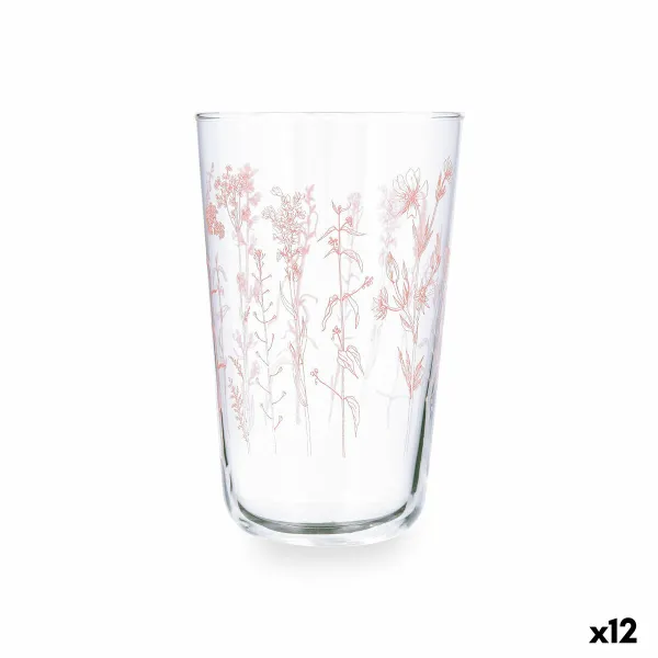 Vesilasi Quid Velvet Pinkki Lasi 400 ml (12 osaa)