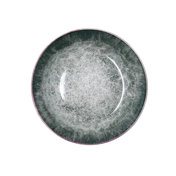 Syvä lautanen Bidasoa Stela Valkoinen Keraminen Ø 20 cm (12 osaa)