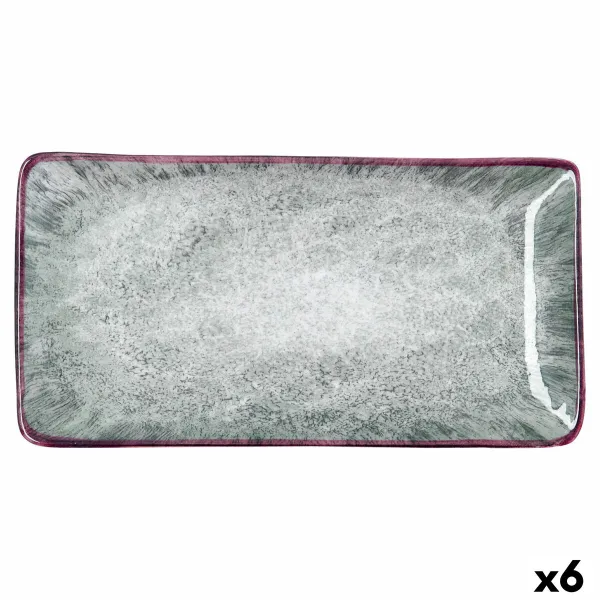 Užkandžių dėklas Bidasoa Stela Žalia 27,5 x 16,3 cm (6 vnt.)