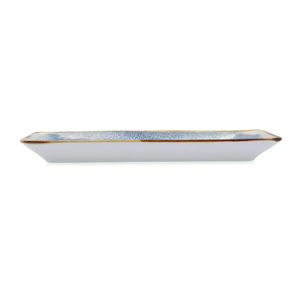 поднос для закусок Bidasoa Aura Белый 27,5 x 16,3 cm (6 штук)