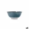 Snack Bowl Bidasoa Aura White Ceramic (6 Units)