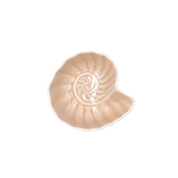 Uzkodu Bļoda Bidasoa Aura Stela Bēšs Keramika 12,5 x 11,5 x 5 cm (6 gb.)