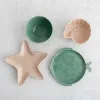 Snack Kulho Bidasoa Aura Stela Vihreä Keraminen 12 x 12 x 5 cm (6 osaa)