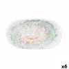 Snack tray Bidasoa Kai Hydrozero White 26 x 14,5 cm (6 Units)