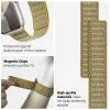 Crong Melange - Magnetic strap for Apple Watch 38/40/41/42 mm (yellow melange)