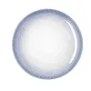 Flat Plate Bidasoa Lea Hydrozero White Ceramic Ø 27 cm (6 Units)