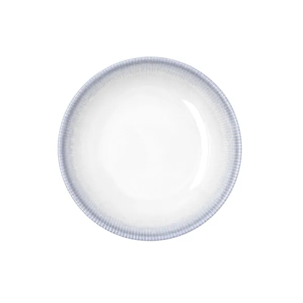 Syvä lautanen Bidasoa Lea Hydrozero Valkoinen Keraminen Ø 20 cm (6 osaa)