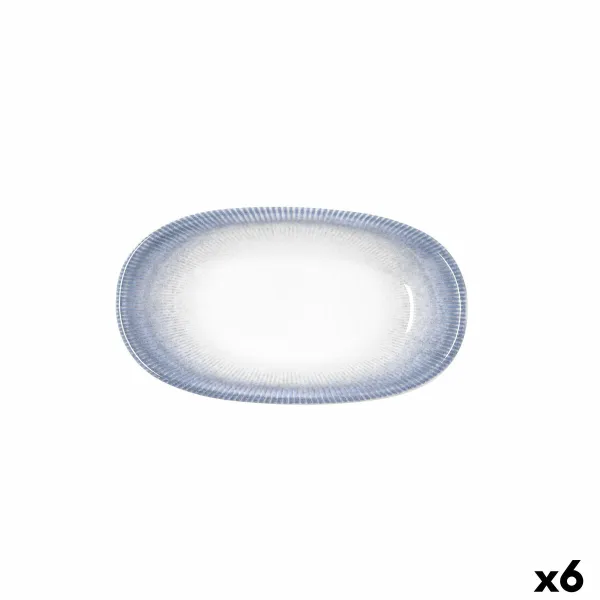 Uzkodu paplāte Bidasoa Lea Hydrozero Balts 19 x 11 cm (6 gb.)