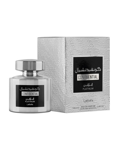 Men's Perfume EDP Lattafa Confidential Platinum 100 ml