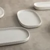 поднос для закусок Bidasoa Elite Белый 22 x 8 x 25 cm (8 штук)