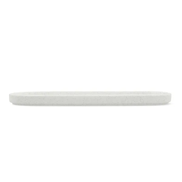 поднос для закусок Bidasoa Elite Белый 30,7 x 11,6 x 2 cm (12 штук)