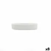 Snack Kulho Bidasoa Elite Valkoinen Keraminen 18 x 18 x 3,5 cm (8 osaa)