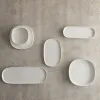 Snack Bowl Bidasoa Elite White Ceramic 18 x 18 x 3,5 cm (8 Units)