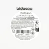 Flat Plate Bidasoa Glacial Filo White Ceramic Ø 30 cm (12 Units)