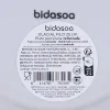 Плоская тарелка Bidasoa Glacial Filo Белый Керамика Ø 25 cm (24 штук)