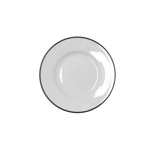Plate Bidasoa Glacial Filo White Ceramic Ø 16,5 cm Bread (48 Units)