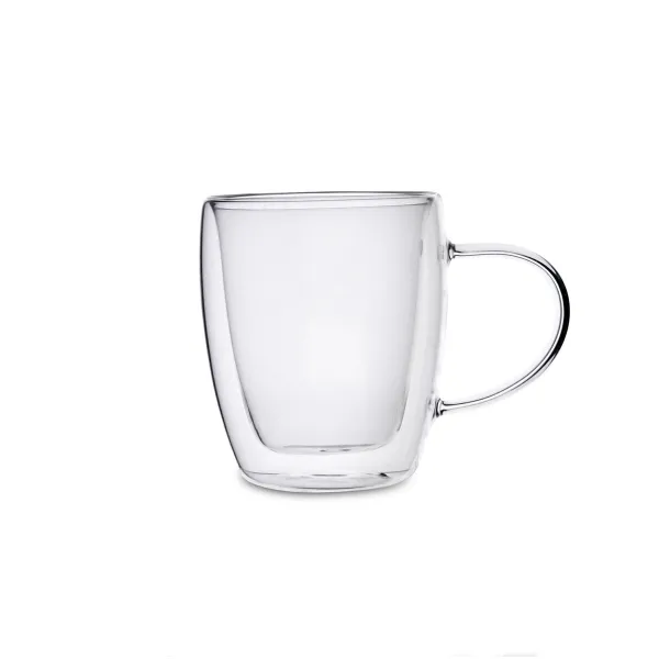 Tee- ja kahvikuppi Quid Serenia Läpinäkyvä Lasi 300 ml (6 osaa)