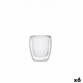 Lasi Quid Serenia Läpinäkyvä Lasi 80 ml (6 osaa)