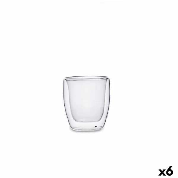 Стакан Quid Serenia Прозрачный Cтекло 80 ml (6 штук)