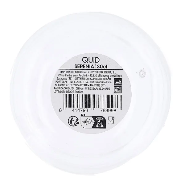 Стакан Quid Serenia Прозрачный Cтекло 300 ml (6 штук)