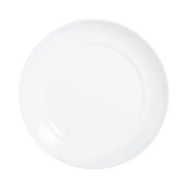 Plokščia lėkštė Luminarc Apy Balta stiklas Ø 25 cm (12 vnt.)