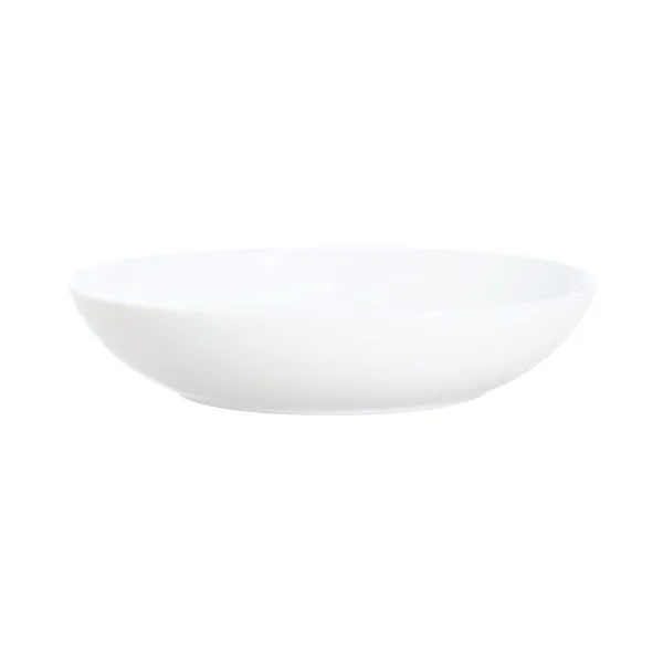 Deep Plate Luminarc Apy White Glass Ø 20 cm (12 Units)