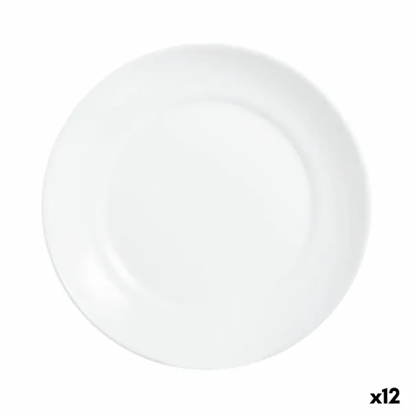 Jälkiruokalautanen Luminarc Apy Valkoinen Lasi Ø 18 cm (12 osaa)