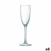 Бокал для шампанского Luminarc Ara Прозрачный Cтекло 160 ml (6 штук)
