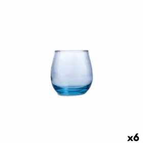 Lasi Luminarc Maine Sininen Lasi 320 ml (6 osaa)