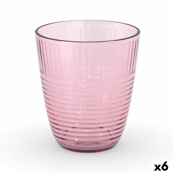 Ūdens glāze Luminarc Concepto Rozā Stikls 310 ml (6 gb.)