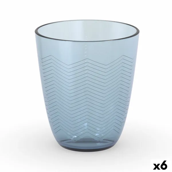 Glass for water Luminarc Concepto Blue Glass 310 ml (6 Units)