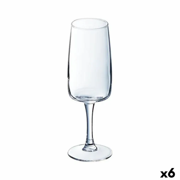 Бокал для шампанского Luminarc Equip Home Прозрачный Cтекло 170 ml (6 штук)