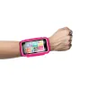 PURO Running Band - Universal running band for smartphones max 4.3 "+ key pocket (pink)