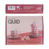 Чашка с тарелкой Quid Kansas Красный Керамика 90 ml (6 штук)