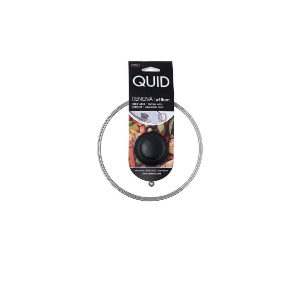 Крышка для кастрюли Quid Renova Прозрачный Cтекло Ø 18 cm (6 штук)