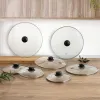 Крышка для кастрюли Quid Renova Прозрачный Cтекло Ø 20 cm (6 штук)
