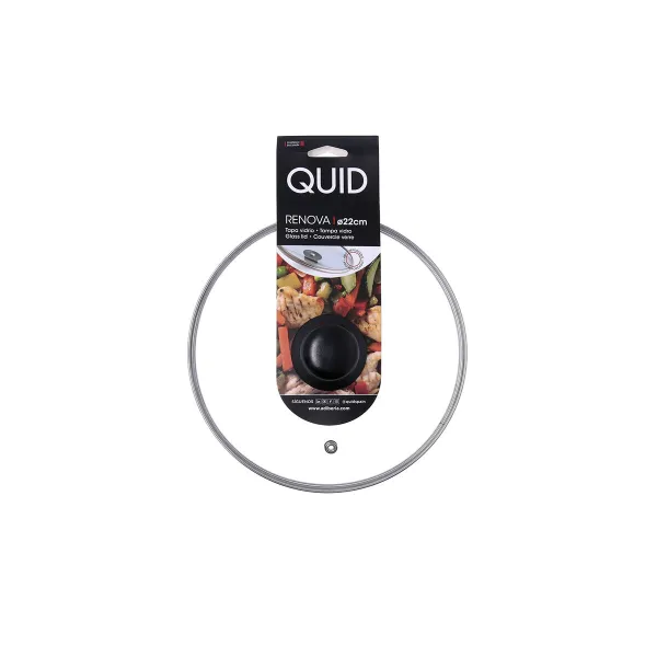 Крышка для кастрюли Quid Renova Прозрачный Cтекло Ø 22 cm (6 штук)