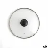 Крышка для кастрюли Quid Renova Прозрачный Cтекло Ø 30 cm (6 штук)