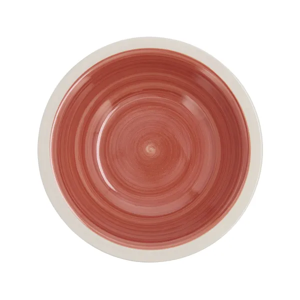 Глубокое блюдо Quid Calypso терракот Керамика Ø 21,5 cm (12 штук)